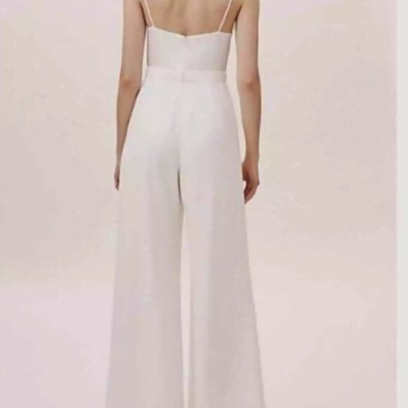 Jill Stuart Nicki White Jumpsuit Size 14 - Picture 2 of 14